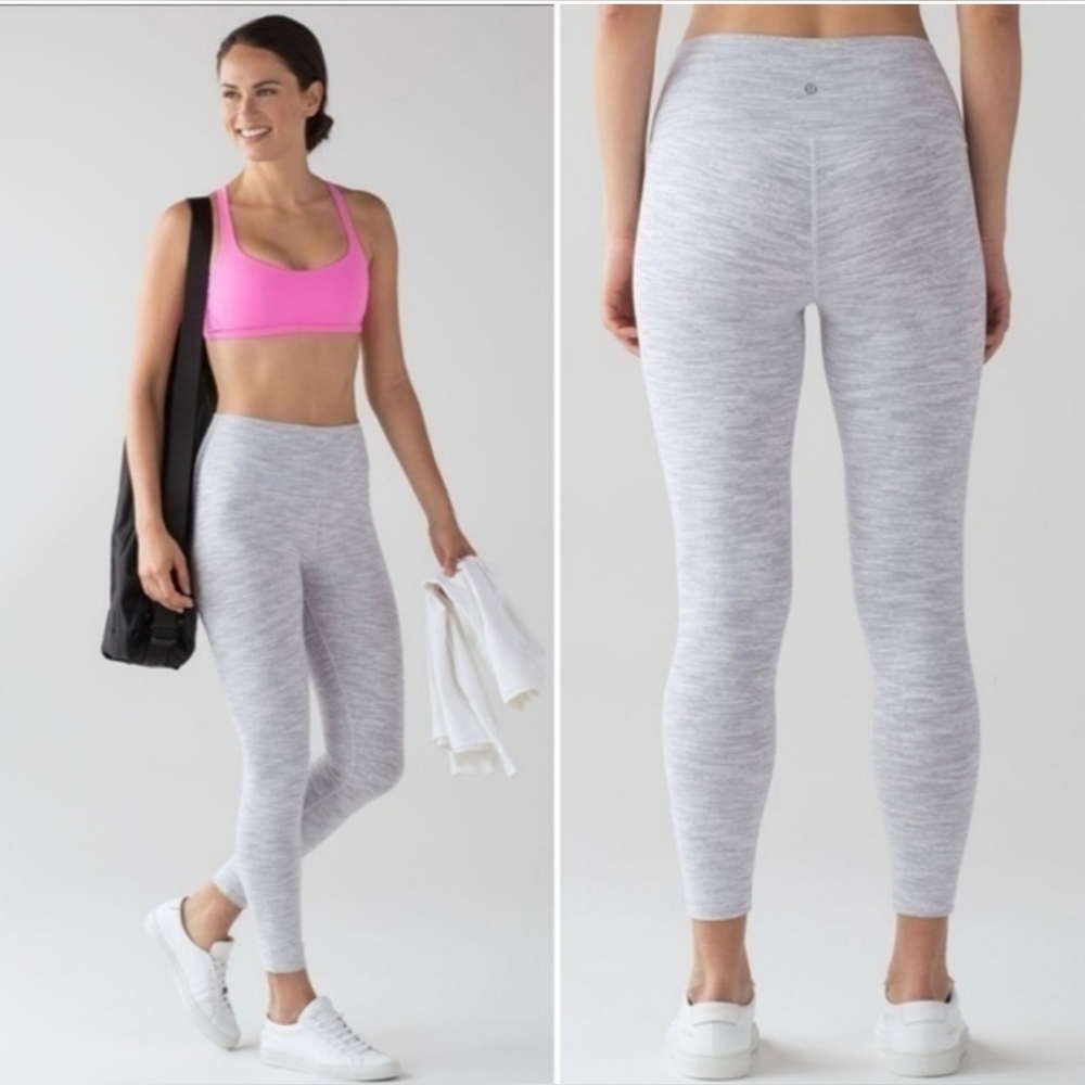 Lululemon Align We are from Space Nimbus Battleship Size 2 inseam 21 in